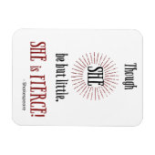 hoewel ze maar klein is , is ze hevig magneet (Horizontaal)