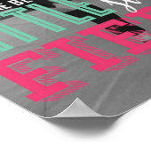 "Hoewel ze maar klein is, is ze hevig." Poster (Hoek)