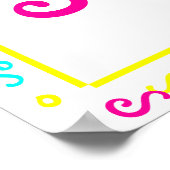 Hoewel ze misschien klein is... Ze is Fierce. Poster (Hoek)