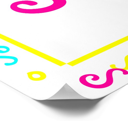 Hoewel ze misschien klein is... Ze is Fierce. Poster (Hoek)