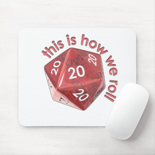 HoeWeRoll20s Muismat (Met muis)