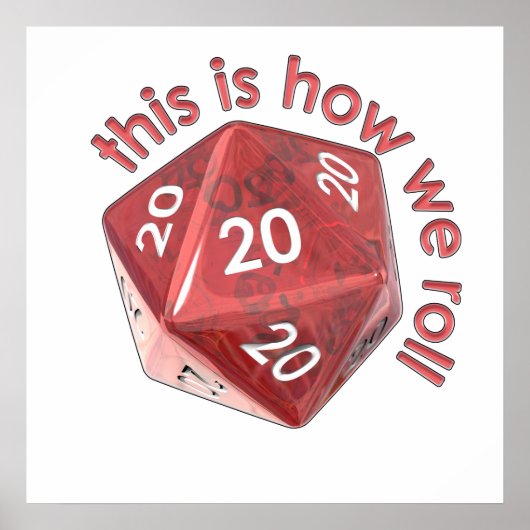 HoeWeRoll20s Poster (Voorkant)