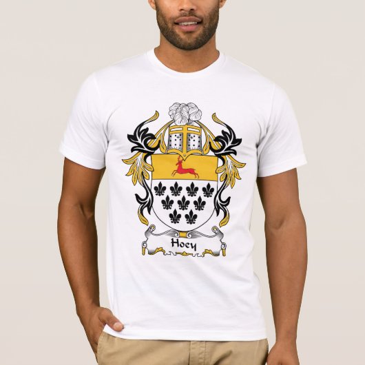 Hoey Family Crest T-shirt (Voorkant)
