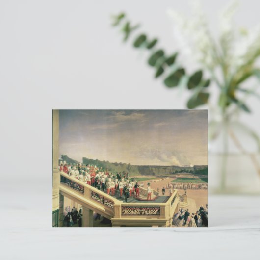 Hof banket in de tuinen van Schonbrunn Palace Briefkaart (Staand voorkant)