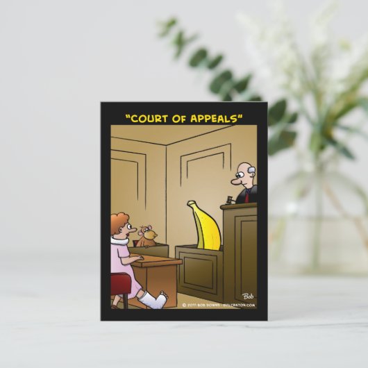 "Hof van Beroep" Briefkaart (Staand voorkant)