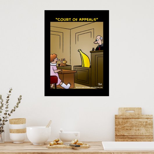 "Hof van Beroep" Poster (Keuken)