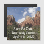 Hof van de Aartsvaders II in Zion National Park (Voorkant / Achterkant)