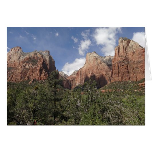 Hof van de Aartsvaders II in Zion National Park (Voorkant Horizontaal)