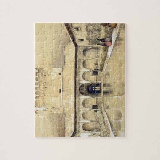 Hof van de Myrtles (Patio de los Arrayanes) en Legpuzzel (Verticaal)