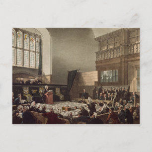 Hof van Financiën, Westminster Hall Briefkaart