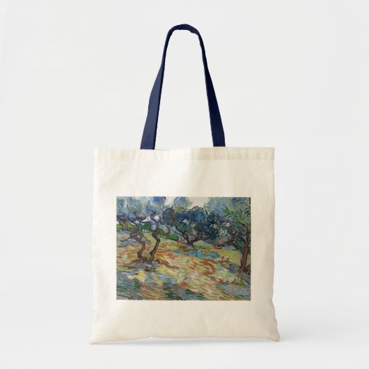 Hof van Gethsemane, Olijfberg van Van Gogh Tote Bag (Voorkant)