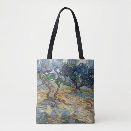 Hof van Gethsemane, Olijfberg van Van Gogh Tote Bag (Voorkant)