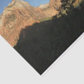 Hof van Patriarchen I in het Nationaal Park Zion Tissuepapier (Detail)