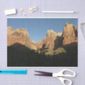 Hof van Patriarchen I in het Nationaal Park Zion Tissuepapier (Craft)