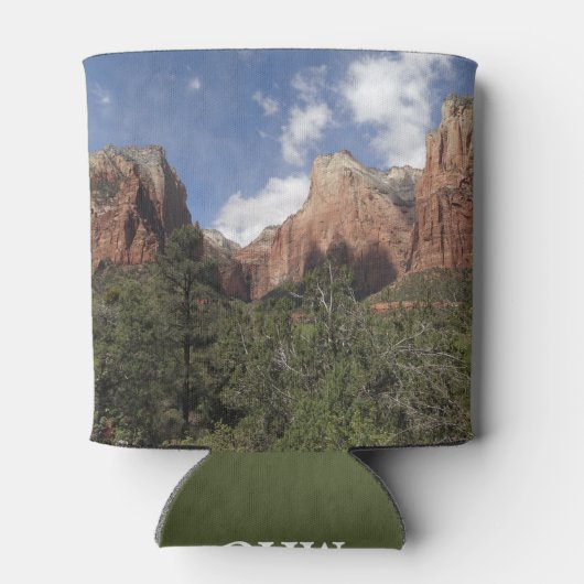 Hof van Patriarchen II in het Nationaal Park Zion Blikjeskoeler (Achterkant)