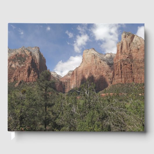 Hof van Patriarchen II in het Nationaal Park Zion Gastenboek (Voorkant)