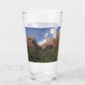 Hof van Patriarchen II in het Nationaal Park Zion Glas (Achterkant)