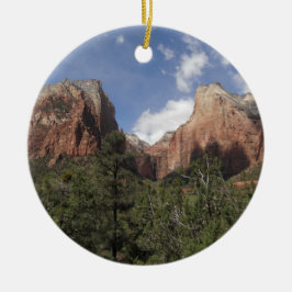 Hof van Patriarchen II in het Nationaal Park Zion Keramisch Ornament