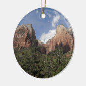 Hof van Patriarchen II in het Nationaal Park Zion Keramisch Ornament (Links)