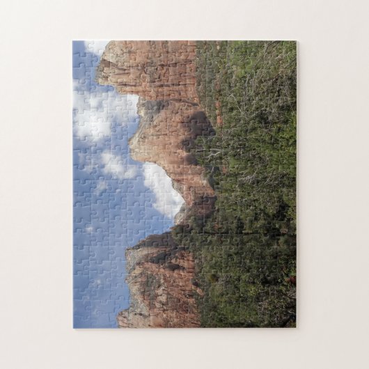 Hof van Patriarchen II in het Nationaal Park Zion Legpuzzel (Verticaal)