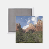 Hof van Patriarchen II in het Nationaal Park Zion Magneet (Voorkant / Achterkant)