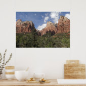 Hof van Patriarchen II in het Nationaal Park Zion Poster (Keuken)