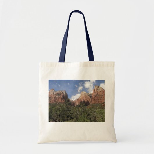 Hof van Patriarchen II in het Nationaal Park Zion Tote Bag (Voorkant)