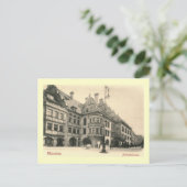 Hofbrauhaus, München, Duitsland 1900  Briefkaart (Staand voorkant)