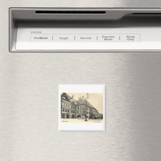 Hofbrauhaus, München, Duitsland 1900  Magneet (Insitu (Vaatwasser))