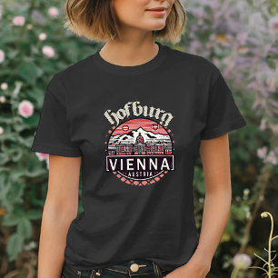 Hofburg Circles in vrouwen Basic T-shirt