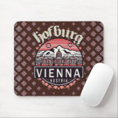 Hofburg in Circles Mousepad Muismat (Met muis)