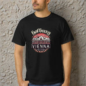 Hofburg in cirkels Mannen waarde T-shirt