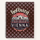 Hofburg in cirkels notitieboek (Voorkant)