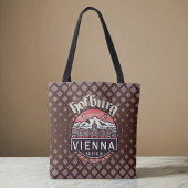 Hofburg in cirkels tote bag
