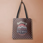 Hofburg in cirkels tote bag