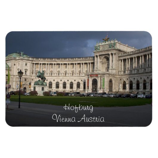 Hofburg, Wien Österreich Magneet (Horizontaal)
