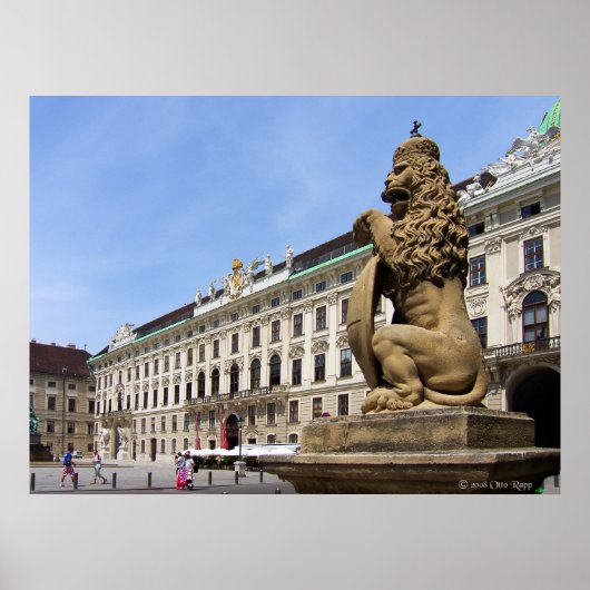 Hofburg Wien Poster (Voorkant)