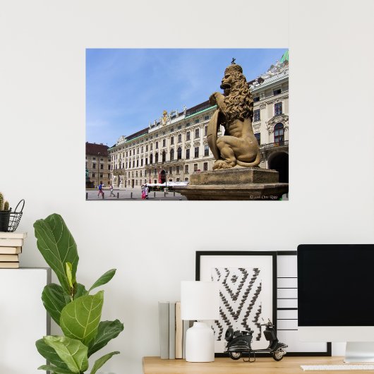 Hofburg Wien Poster (Thuiskantoor)