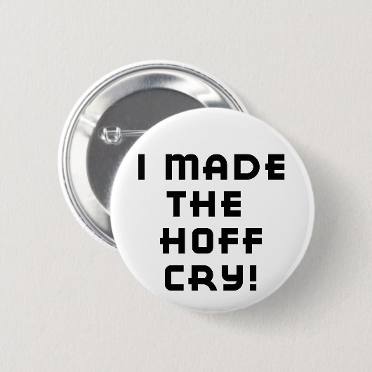 Hoff Cry Button (Voorkant /achterkant)