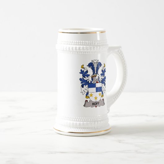 Hoff Family Crest Bierpul (Voorkant rechts)