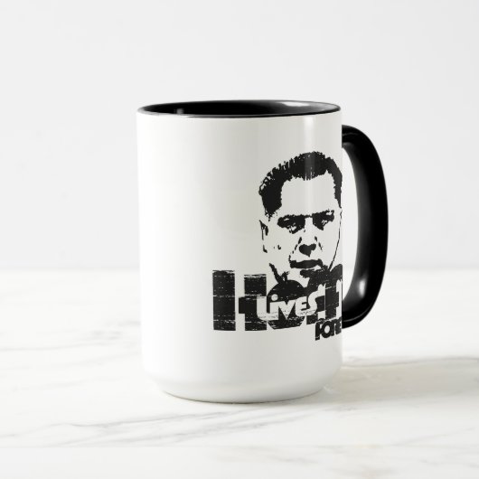 Hoffa Lives Forever Mok (Voorkant rechts)