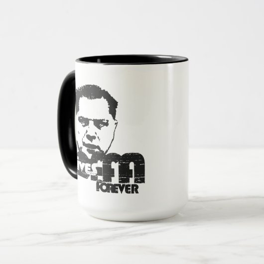 Hoffa Lives Forever Mok (Voorkant links)