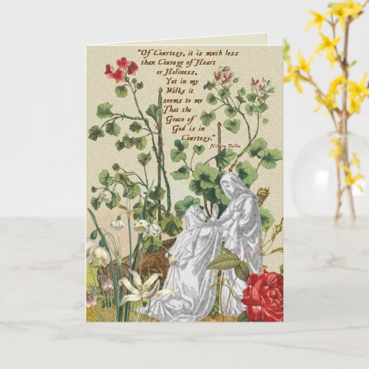 Hoffelijkheid van Hilaire Belloc van de Kaart van (Gele Bloem)