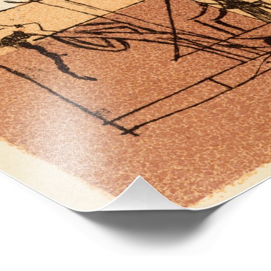 Hoffmanesque Scene van Paul Klee Foto Afdruk (Hoek)