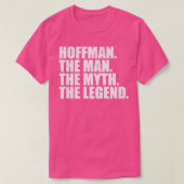 HoffmanHoffman Familienaam Hoffman achternaam Hoff T-shirt (Design voorkant)