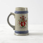 Hoffmann Family Crest Stein Bierpul (Links)