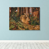 Hoffmann Hare Forest Natuur Painting Canvas Afdruk (Insitu (Houten vloer))
