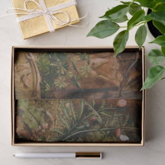 Hoffmann Hare Forest Natuur Painting Tissuepapier (Geschenk)