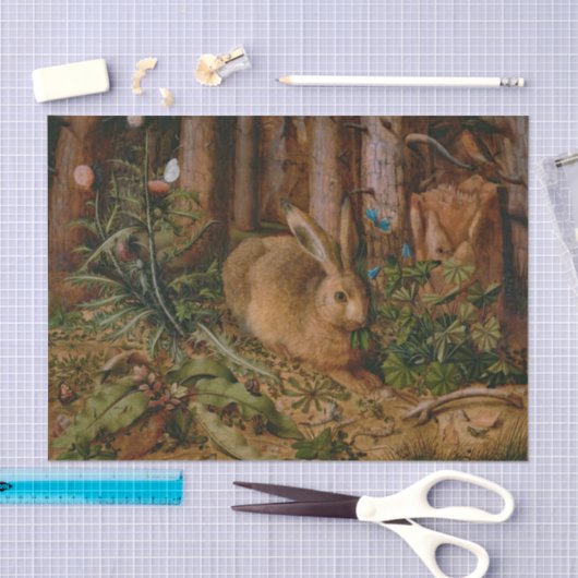 Hoffmann Hare Forest Natuur Painting Tissuepapier (Craft)