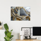 Hofkirche Germany Pipe Organ Poster (Thuiskantoor)